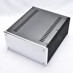 2412B Amplificador Aluminio Completo Chasis Clase A Gabinete HIFI Preamplificador Caja PSU - Imagen 1 de 6