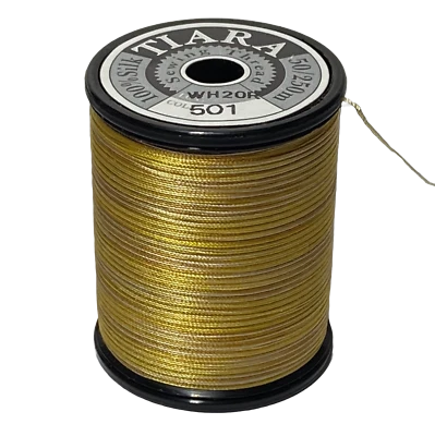 Fujix Tiara 50 Variegated Silk Thread, 23 dtex 4x3, 250m, 24 Amazing Colors - Image 1 of 4