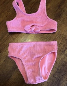 Traje de baño Cat & Jack de 2 piezas rosa lindo para niños pequeños 3T ENVÍO GRATUITO Usado en excelente estado - Imagen 1 de 7