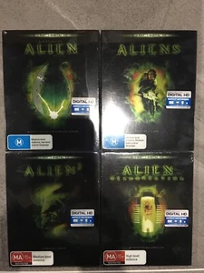 Alien Quadrilogy Blu Ray Limited Edition With Slip Cover Brand New Sealed Rare - Picture 1 of 2