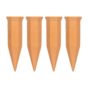 Plant Watering Stakes Terracotta Slow Release Plant Watering Spikes - Picture 1 of 12