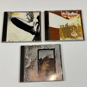 Led Zeppelin Atlantic 3 CD Lot, Self Titled, Zoso, 82632-2, 19127-2, SD 19126-2 - Picture 1 of 9