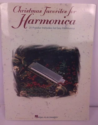 Christmas Favorites For Harmonica 20 Popular Melodies Music Book - New.  (BR2.1) - Image 1 of 4