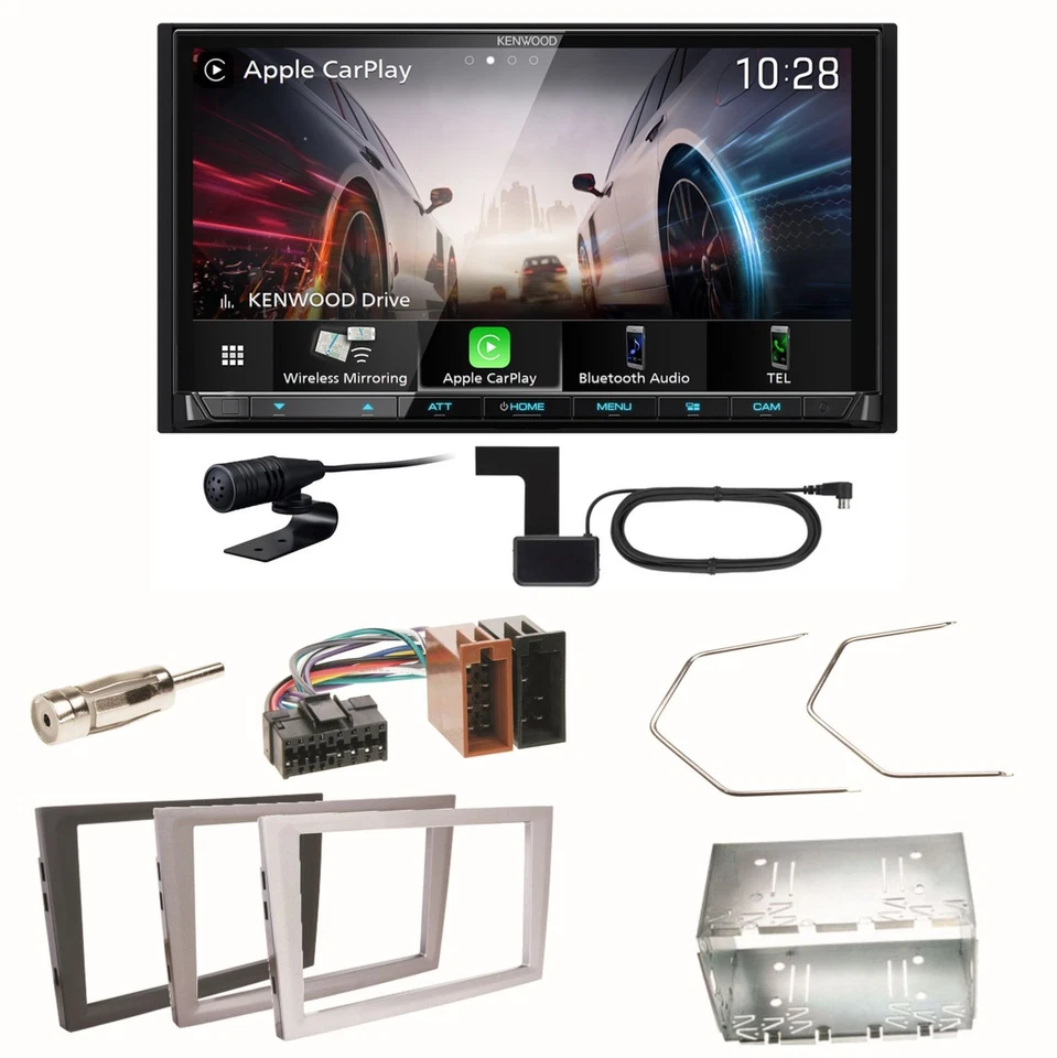 Kenwood DMX8021DABS Android Auto Einbauset für Opel Vectra C Signum Corsa Combo - Bild 1 von 1