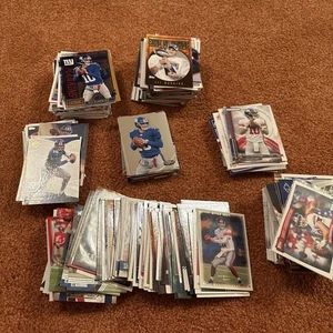 Riesiges Eli Manning Lot von 400 Karten mit feinstem Prizm Strata SP Authentic Platinum - Bild 1 von 3