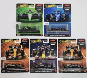 hot wheels premium Lot Of 5 Formula 1 - Picture 1 of 20