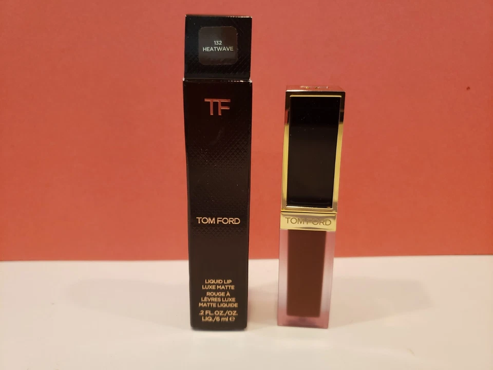 Tom Ford - Liquid Lip Luxe Matte Lipstick - #132 Heatwave - 0.2 Fl Oz - NIB - Image 1 of 1