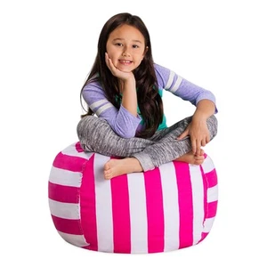 Posh Stuffable Stuffed Animal Storage Bean Bag Chair Cover - Childrens Toy Or... - Picture 1 of 7