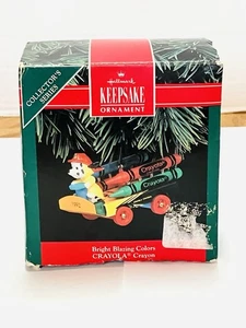 Hallmark 1992 Crayola Bright Blazing Colors Dalmatian Ornament Read - Picture 1 of 6