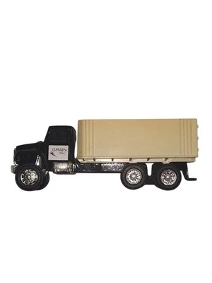 Vintage 1987 ERTL SEMI TRUCK THE ERTL GRAIN COMPANY 5" Toy Farm Equipment Hauler - Image 1 of 4