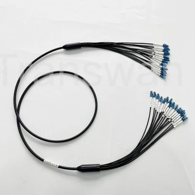 10/30/50 Meters Outdoor Armored 16 x Stands OS2 SM Fiber Cables with LC/ST/FC/SC - Image 1 of 3