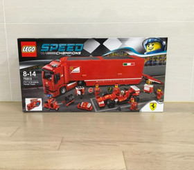 LEGO 75913 Speed Champions Ferrari F14 T & Scuderia Truck NEW Sealed Retired