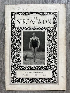 THE STRONG MAN / KLEIN’S BELL Magazine ARNIE SUNDBERG 1933 VOL 3 NO 2 - Picture 1 of 17