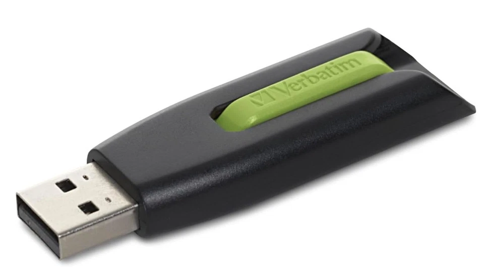 Verbatim Store'n'Go V3 USB 3.0 Drive 64GB (Eucalyptus Green) - Image 1 of 1