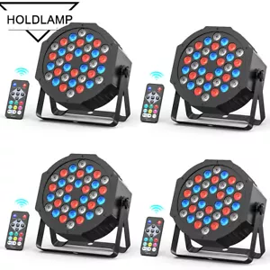 4PCS DJ Disco Party Stage Light 36LED RGB DMX Beam Lights KTV Show PAR Lighting - Picture 1 of 11