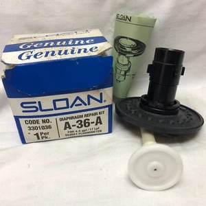 Sloan Valve Company Kit Riparazione Diaframma A-36-A Flushometro Armadio Nuovo Vecchio Stock - Foto 1 di 8