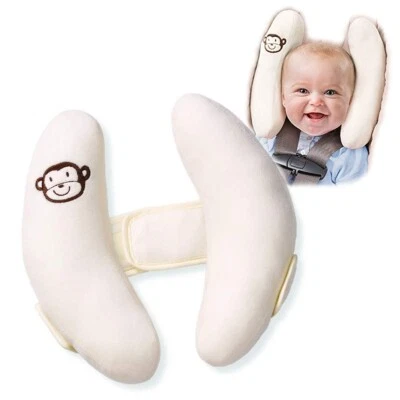 Almohada de Viaje Ajustable para Bebé,Soporte de Cabeza Portátil para Asientos de Coche Foto 1 de 4