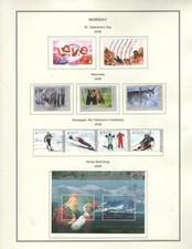 1¢ WONDER ~ NORWAY 2008 USED SMALL LOT ON PAGE ALL SHOWN  ~ B191