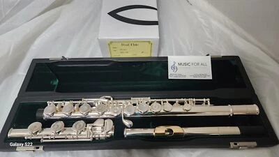 Flauta Pearl Quantz Vigore 665 USADA agujero abierto/pie/divididoE/C#trill/D#roller/labio 3K Foto 1 de 4