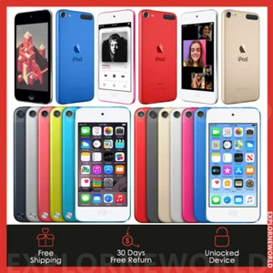 NEW Apple iPod Touch 5th-6th-7th Generation 64/128GB/256GB-Sealed-All COLORS LOT - Picture 1 of 46