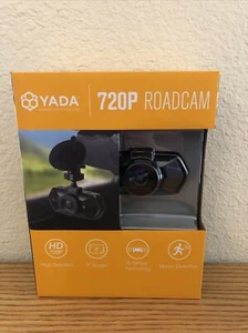 Cámara de carretera de tablero YADA 720P, lente gran angular de 120 grados, sensor G 4 GB tarjeta SD nueva - Imagen 1 de 7