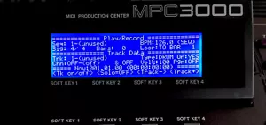Akai MPC3000 Ou MPC60mkII LED Écran Affichage LCD Neuf ! Seulement Peu ! Bas - Bild 1 von 11