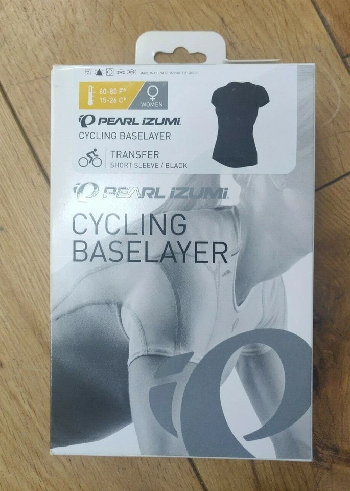 Pearl Izumi - Cycling Baselayer Transfer Short Sleeve - Black  - Image 1 of 1
