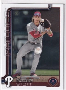 2025 Topps MLB Baseball Series 1 No. 147 Bryson Stott Phillies - Picture 1 of 2