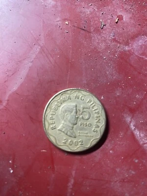 2002 PHILIPPINES 5 PISO KM# 272 US SELLER COMBINED SHIPPING REFUND - Image 1 of 2