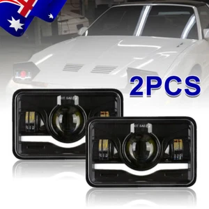 2pcs 4x6inch LED Headlight Hi-Lo Red DRL Sealed Beam for Car Truck SUV Universal - Picture 1 of 12