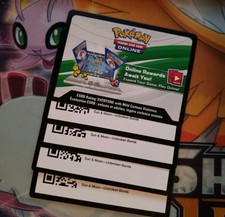 5x Pokemon SM unbroken Bonds Online Code Card ptcgo Unused Codes IN HAND