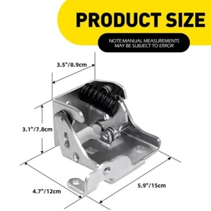 Bisagra de puerta inferior del lado del conductor delantero para Chevy Silverado GMC Sierra 1500 Cadillac - Imagen 1 de 7