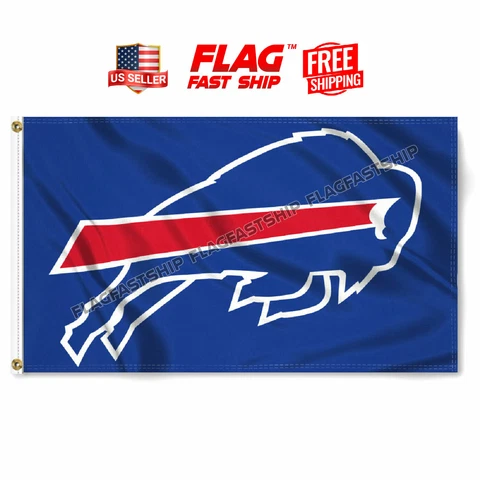 Buffalo Bills 3' x 5' Flag Banner All Pro Design NFL US Seller FREE Shipping Cover