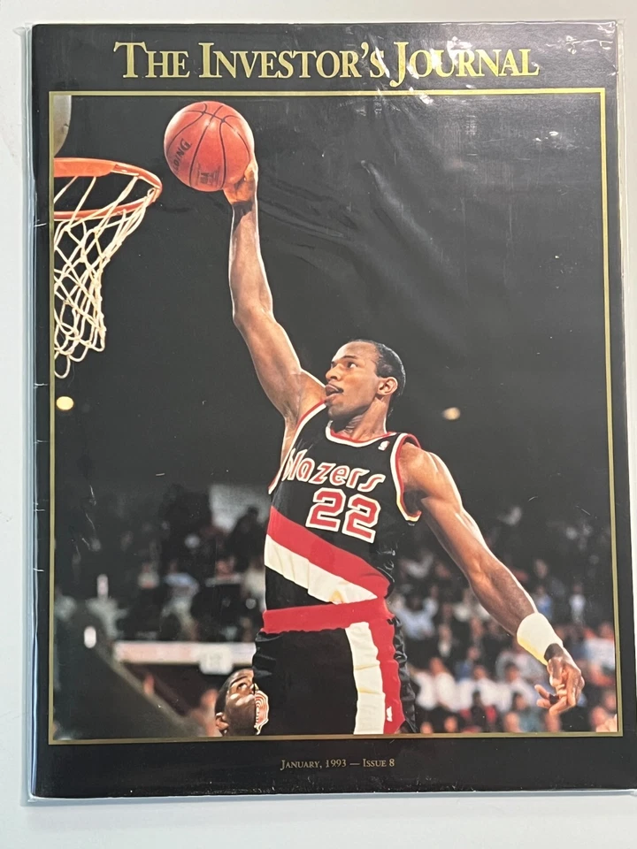 Clyde Drexler The Investors Journal enero 1993 edición 8 #2164 Foto 1 de 1