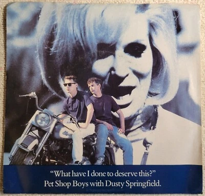 Pet Shop Boys (w/ Dusty Springfield) "What Have I Done To Deserve This/ "VG+/VG+ Foto 1 de 4