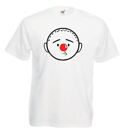 Adults Karl Pilkington Red Nose Day Comic Relief Unisex White T-Shirt
