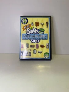 New The Sims 2 Kitchen & Bath Interior Design Stuff - PC CDROM Game - Mint Cond - Picture 1 of 3