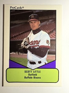 1990 Pro Cards BB #503 Scott Little - Buffalo Bisons - Pittsburgh Pirates -