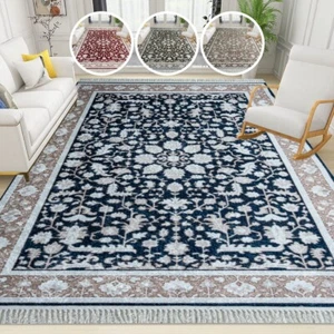 Non Slip Large Traditional Rugs Living Room Bedroom Carpet Hallway Runner Rug - Picture 1 of 33