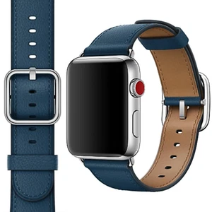 Oryginalna bransoletka Apple Watch Classic Buckle Cosmos Blue 38mm w oryginalnym opakowaniu - Zdjęcie 1 z 2