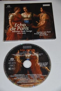 Accent Echo De Paris Parisian Love Songs 1610-1660 Super Audio SACD Van Dyck - Picture 1 of 2