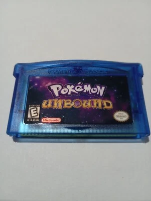 Pokémon Unbound Nintendo Gameboy Advance GBA - Image 1 of 2