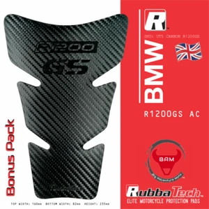 RubbaTech BMW R1200GS & Adv rubber tank pad 2005 onwards AC & LC  (Bonus pack) - Picture 1 of 8