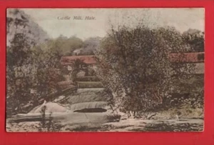 CHESHIRE. HALE Nr WILMSLOW CASTLE MILL pu HALE 1909 DEMOLISHED 1954 - Picture 1 of 1