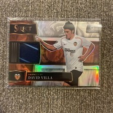 2022-23 Select La Liga Silver Prizm Patch Jersey #SM-DV David Villa