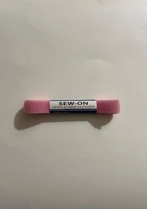 Sew-On Pink Hood & Loop Fastener 100% Nylon 3/4" x 24" - Picture 1 of 4