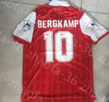 Arsenal 1995/96 Home Retro BERGKAMP #10 Shirt