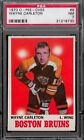 1970 1971 Wayne Carleton # 9 O-Pee-Chee Opc Psa 7 Hockey Card