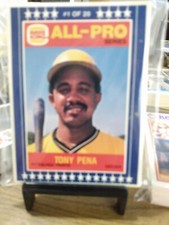 1986 Burger King All-Pro Series 20-card set 