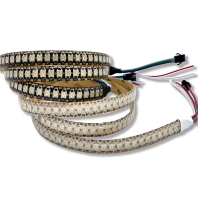 5V WS2812B 144LEDs/M Individual Pixel SMD5050 RGB High Brightnes LED Strip 1M 2M - Image 1 of 4